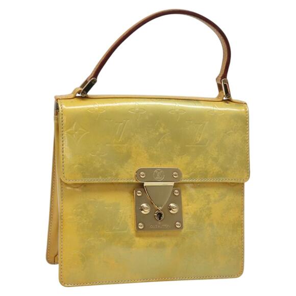 LOUIS VUITTON Monogram Vernis Spring Street Hand Bag Gris M91029 - Picture 1 of 16